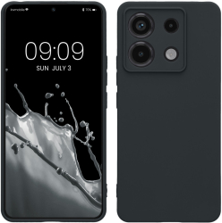 Husa Kwmobile pentru Xiaomi Redmi Note 13 Pro 5G Albastru inchis Silicon KWM000020LD024C 