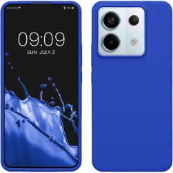 Husa Kwmobile pentru Xiaomi Redmi Note 13 Pro 5G Albastru Silicon KWM000020LF009C 