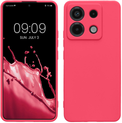 Husa Kwmobile pentru Xiaomi Redmi Note 13 Pro 5G Roz Silicon KWM000020LD007C 