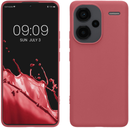 Husa Kwmobile pentru Xiaomi Redmi Note 13 Pro Plus 5G Roz inchis Silicon KWM000020KI010C 