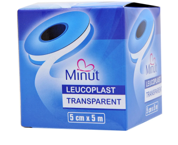 Leucoplast transparent Minut 5 cm x 5 m