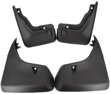 Set 4 Aparatori Noroi Dedicate Fata/Spate Compatibile cu Land Rover Freelander II 2006-2014 cu Configuratie HIGH Culoare Negru 