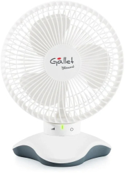 Ventilator de birou Gallet VEN6 Blizzard 15 cm 3 viteze oscilatie 5 W alimentare prin cablu USB 