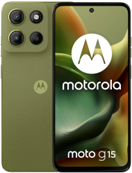 Telefon mobil Motorola moto g15 Dual SIM 128GB 4GB RAM 5200 mAh Iguana Green 