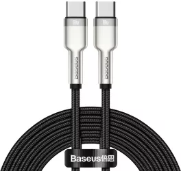 Cablu Baseus Cafule Series Metal USB-C la USB-C 100W 2m 