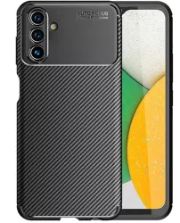 Husa pentru Samsung Galaxy A13 5G / A04s - Techsuit CarbonFiber - Black