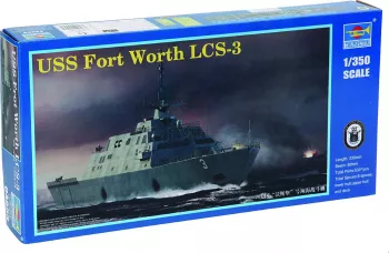 Kit de construit nava de razboi USS Fort Worth LCS-3 1 350 