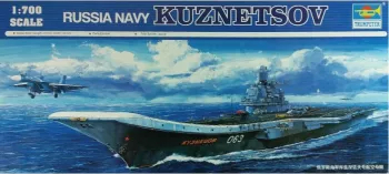 Kit de construit portavion KKRF Kuznetsov 1 700 