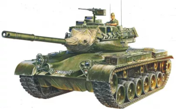 Kit de construit tanc M47 Patton si 1 figurina 1 35 