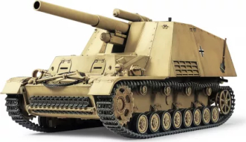 Kit de construit vehicul militar Hummel si 3 figurine 1 35 