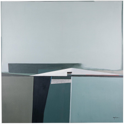 Tablou canvas abstract Naska 140x3.5x140 cm 