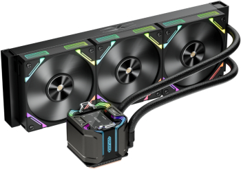 Cooler Procesor 1stPlayer X-Starship X-360 aRGB compatibil AMD/Intel Black 