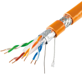 Cablu de retea SFTP perete Cat.6A 500 m BC &ndash 4P 23AWG SOLID &ndash Fluke Pass 