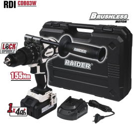 Masina de gaurit cu percutie RDI-CDB03W 20 V Raider 011503 