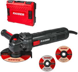 Polizor unghiular RDP-AG79 Black Edition 125 mm 900 W Raider 020151 