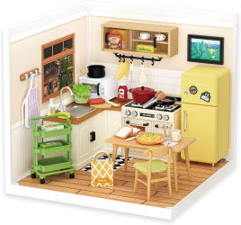 Puzzle 3D Minicasuta DIY Happy Meals Kitchen plastic RolIfe 152 piese