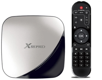 Resigilat Smart TV Box Mini PC Techstar® X88 PRO Android 9 4GB + 32GB ROM 4K HDR WiFi 5GHz SPDIF AV RK3318 