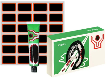 Set 24 petice anvelope cu adeziv vulcanizare RS2401 30x48 mm 