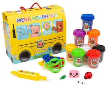 Set 8 plastilina modelatoare multicolor Cocomelon RMS 96-0023-A 