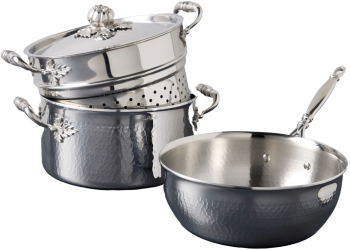 Set vase de gatit 4 piese otel inoxidabil Ruffoni Pasta & Risotto colectie Opus Prima
