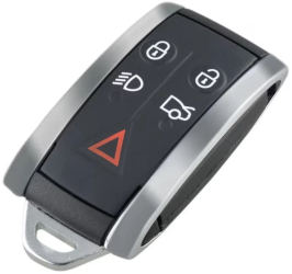 Carcasa Cheie Auto Jaguar cu 5 butoane Compatibila modelele Jaguar XF XFR XK XKR X-Type S-Type 2006-2015