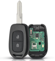 Cheie auto completa cu cip PCF7961M 2 butoane 433 MHz &ndash Compatibila cu Dacia Logan Duster Sandero Lodgy Dokker Renault Symbol 