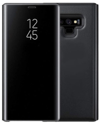 Husa de protectie Clear View Standing compatibila cu Samsung Galaxy NOTE 9 - Black 