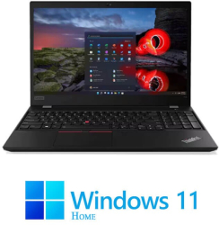 Laptop Lenovo T15 Gen 2 Quad Core i7-1185G7 32GB DDR4 SSD FHD Win 11 Home 