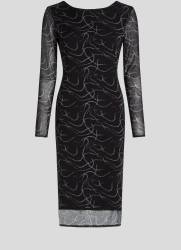 Rochie de seara Karl Lagerfeld 24ww1314 Negru S INTL