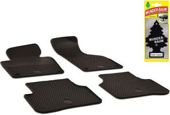 Set Covorase Auto Cauciuc Umbrella Pentru Volkswagen Passat B6 2005-2010 .B7 2011-2014 . Cc 2008-2017 + Odorizant Auto Bradut 