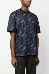 Tricou barbati Karl Lagerfeld 230m1713q12 S INTL Bleumarin 