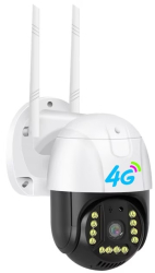 Camera de exterior ip wireless cu slot de cartela sim supraveghere 3MP PTZ 4G HD 1080P senzor 
