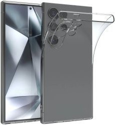 Husa pentru Samsung Galaxy S25 Ultra - Silicon Gel Ultrasubtire 0.3mm Protectie Premium Design Minimalist Transparenta 