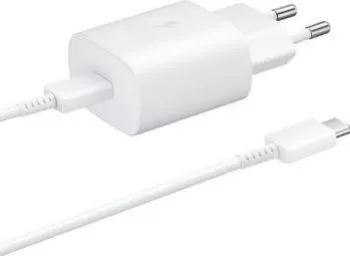 Incarcator 25W Samsung S8 S8+ S9 S9+ TA800EWE cablu DG977BWE Type C 1M Super Fast Charger Alb 