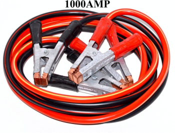 Set 2 cabluri curent auto cu clesti de pornire 1000 AMP Lungime cablu 2.2M