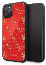 Husa premium rosie originala Guess pentru iPhone 11 Pro 