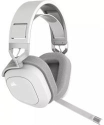 Casti cu microfon Corsair HS80 Max USB Wireless/Bluetooth White CA-9011296-EU
