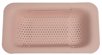 Cos pentru Scurgere Chiuveta de Bucatarie Flippy Plastic Telescopic 36x20x5 cm Roz 