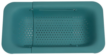 Cos pentru Scurgere Chiuveta de Bucatarie Flippy Plastic Telescopic 36x20x5 cm Verde 