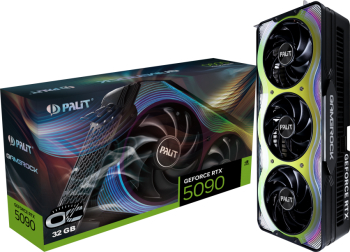 Placa video Palit GameRock OC NVIDIA GeForce RTX 5090 32GB GDDR7 512 bit DLSS 4 