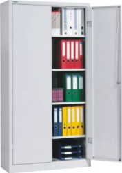 Dulap metalic ASAMBLAT cu 4 rafturi L900 900x400x1800 mm LxlxH First 