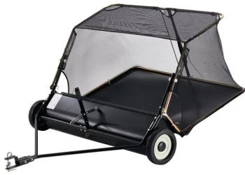 Masina pentru maturat gazon atasabila ATV sau tractoras Latime de lucru 132 cm cos colectare 736 l Inaltime reglabila 