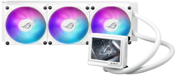 Racitor lichid ASUS ROG RYUJIN III 360 ARGB EXTREME alb 3 ventilatoare 12cm 0-2800rpm 