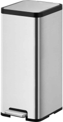 Cos de gunoi cu pedala EKO EcoMaid 30 litri 1 compartiment inox 