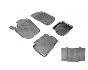 Covorase presuri cauciuc tip tavita Skoda Fabia 2007-2014 