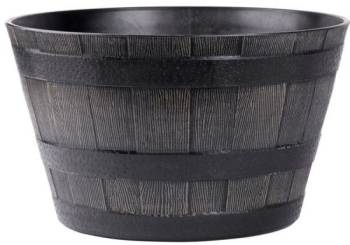 Ghiveci pentru flori model lemn natural 39x28 cm 