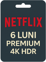 Netflix Premium 6 Luni 4K HDR 