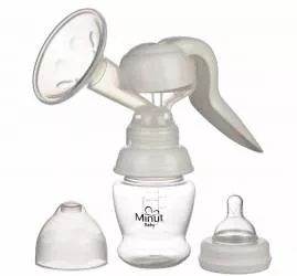 Pompa san Minut Baby manuala cu biberon 