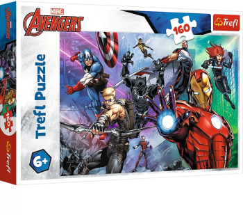 Puzzle Trefl 160 Disney Marvel Eroi In Actiune Razbunatorii