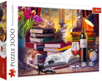 Puzzle Trefl 2000 Noaptea Pisicilor